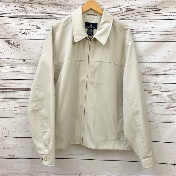London Fog Men’s Golf Jacket Tan XXL - Picture 1 of 8